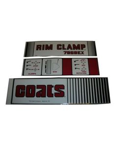 Decal Kit 7060EX Base, 3 Pc.