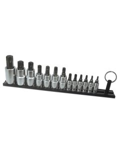 VIM Tools 13-Piece Torx Driver Set on Black Magrail