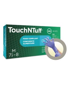 GLOVE TOUCHNTUFF 92-675 NITRILE SZ XL 100PK