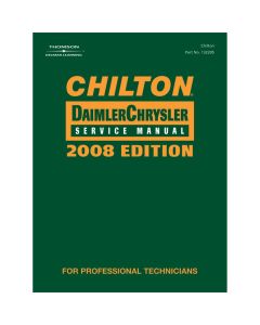 Chilton Chrysler 2008 Service Manual