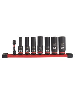 8PC SHOCKWAVE Impact Duty? 3/8" Drive SAE Deep 6 Point Socket Set