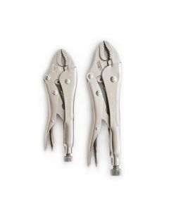 2-Piece Locking Pliers Set