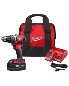 Milwaukee M18 1/2 in. Compact Drill / Driver 1 XC Battery Kit
