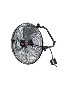 20" High Velocity Industrial Floor Fan w/wall mount