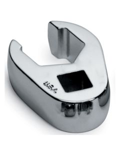 9mm 3/8" Drive 6-Point FlareNut Chrome Crowfoot Wrench