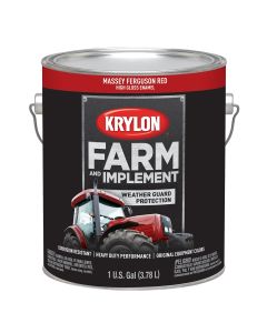 Krylon Farm/Implement; Massey Ferguson Red; 128 oz. Gallon