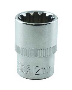 12mm x 1/4 in. Drive Spline Socket (EA)