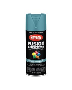 Krylon Fusion All-In-One Paint + Primer, Satin Rolling Surf