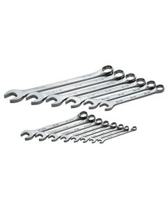 WRENCH SET COMBINATION 14 PC SAE HI POLISH