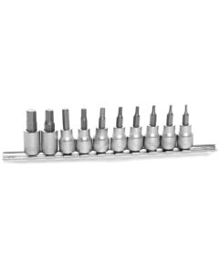10pc SAE Bit Skt Set