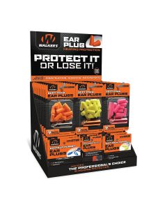 Ear Plug Display (58 Assorted Packs)