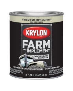 Krylon Farm/Implement; International Harvester White; 32 oz. Quart