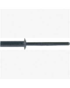 Alum Blk Clsd End Rivet Frd