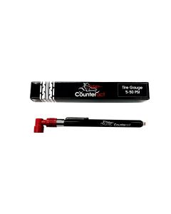 Motorcycle Tire Pressure Gauge; 90 Degree