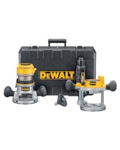 DeWalt 1-3/4 Max HP Fixed Base/Plunge Router Combo Kit