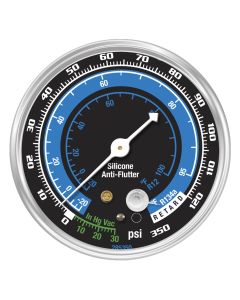 R134A / R-12 Blue Low Side Replacement Gauge