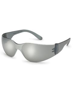StarLite Safety Glasses, Gray Frame, Silver Lenses