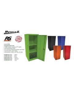 Homak Mfg. RS PRO 22 in. Full Height Side Locker, Lime Green