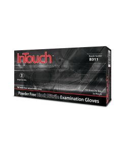 Powder Free Exam Black 6MIL Nitrile Glove, XXL