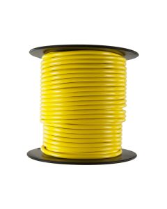 Primary Wire - Rated 80C 12 AWG, Yellow 100 Ft.