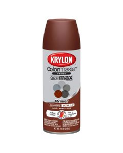 Krylon Colormaster Primers; Red Oxide; 12 oz. Aerosol