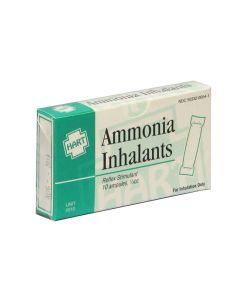 HART Ammonia Inhalants for Shock and Fainting, Ampules (10 per Unit)