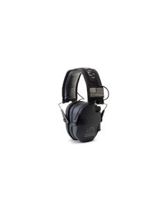 Razor Slim Electronic Earmuff, Black Patriot