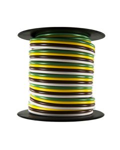 Trailer Wire Bonded-Rated 80C 16AWG 4-Way, 100Ft