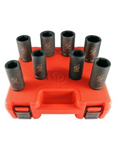 8 Piece SAE Deep Socket Set