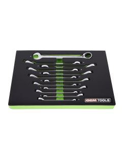 12PC RingStop Reversible Ratcheting Wrench Set - Metric