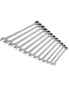 12 Piece Metric 144 Position Ratcheting Wrench Set