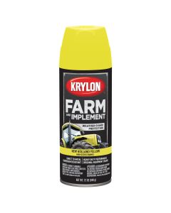 Krylon Farm/Implement; New Holland Yellow; 12 oz. Aerosol