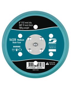 6 IN HOOK-FACE SANDING PAD