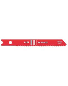 Milwaukee 2-3/4 in. Metal Cutting Jig Saw Blades, 14 TPI, High Speed Steel, U-Shank, (5-Pack)