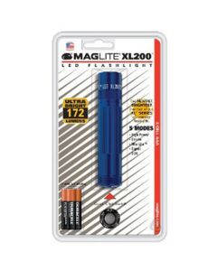 LED Flashlight, XL200, 3-Cell, Blue