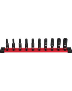 10PC SHOCKWAVE Impact Duty? SAE Deep 6 Point Socket Set