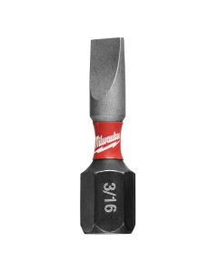 SHOCKWAVE Impact Slotted 3/16" Insert Bits (Bulk 25)