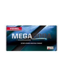 Vessel MEGADORA JAWSFIT 8-Piece Standard Screwdriver Set in EVA