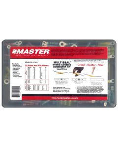 135PC Crimp, Solder & Seal Connector Kit