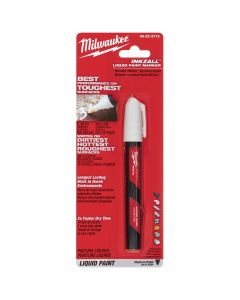 INKZALL WHITE LIQUID PAINT MARKER 1-PC