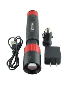 Rechgargable 250 Lumen Flashlight CREE LED XPG