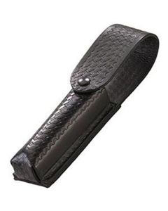 Basket Weave Leather Holster for Stinger and Polystinger LED Flashlight