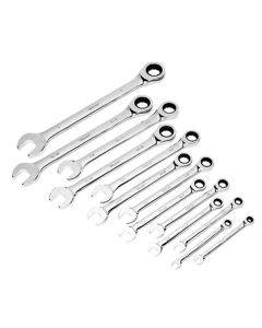 13pc SAE Ratcheting Comb Wr Set