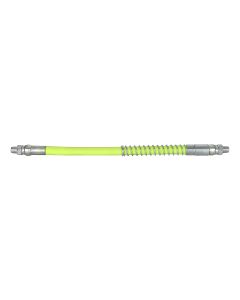 Flexzilla 12" Grease Hose, 3/16" MNPT Spring Guard