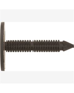 Trim Panel Retainer, Black Nylon, Size: 1/4" (6.4mm), Stem: 1-7/16", Head: 1", GM 14027471, Qty: