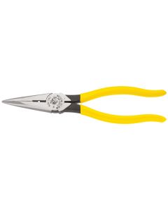 8-7/16" Heavy Duty Long Nose Pliers - Side Cutting and Wire Stripping