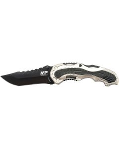 Smith & Wesson Military & Police M.A.G.I.C. Assisted Opening Liner Lock Folding Knife Clip Point Blade Aluminum Handle