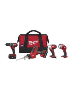 M18 4-Tool Combo Drill Saw Impact Driver Light Kit