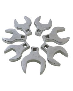 7 Pc.1/2" Dr. Metric Jumbo Crowfoot Wrench Set