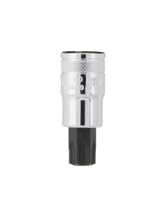 Torx Bit Socket, 1/2" Drive, T60, Chrome